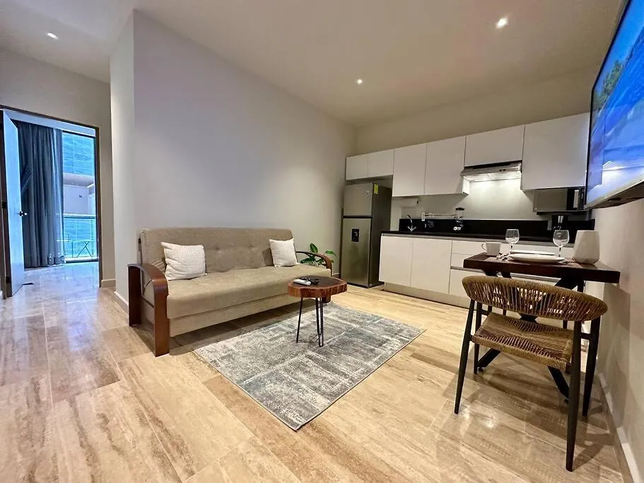 1Br Beautiful Condo -Rooftop Pool With Stunning View Playa del Carmen Mexico