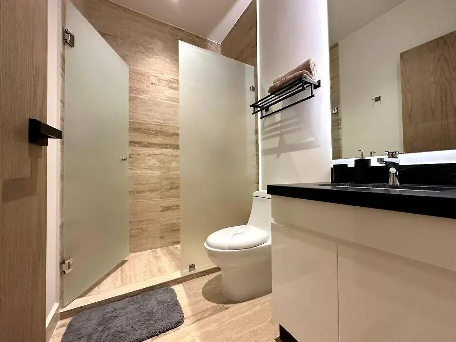 1Br Beautiful Condo -Rooftop Pool With Stunning View Playa del Carmen Apartment