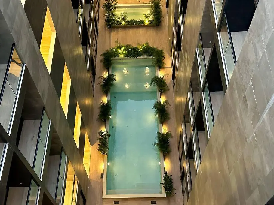 1Br Beautiful Condo -Rooftop Pool With Stunning View Playa del Carmen 0*,