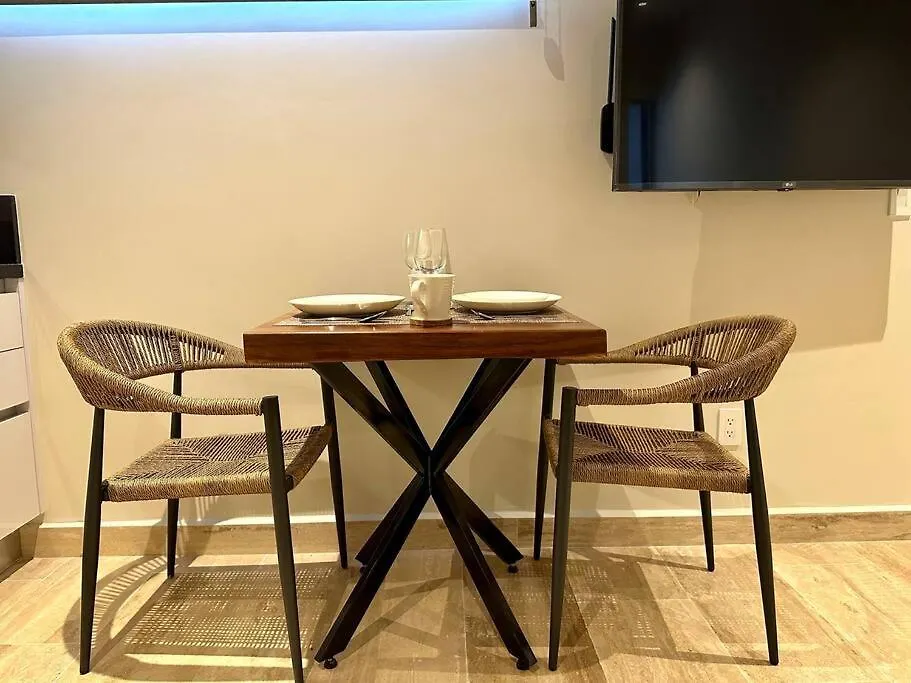 Apartment 1Br Beautiful Condo -Rooftop Pool With Stunning View Playa del Carmen